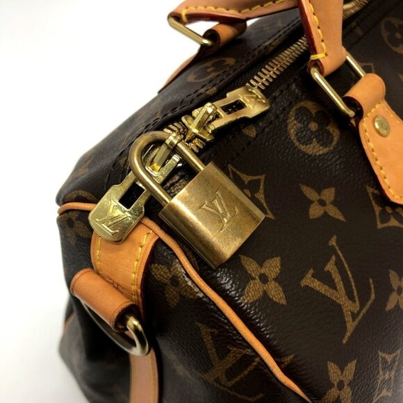 LOUIS VUITTON Brown Monogram Boston Bag - Picture 11 of 16